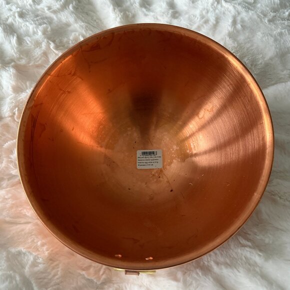 Mauviel Heavy Copper Bowl 4.9 Qt / 4.6 L - Picture 7 of 9
